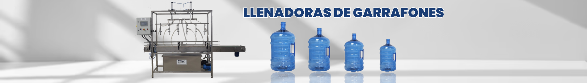 Llenadora para garrafones y bidones